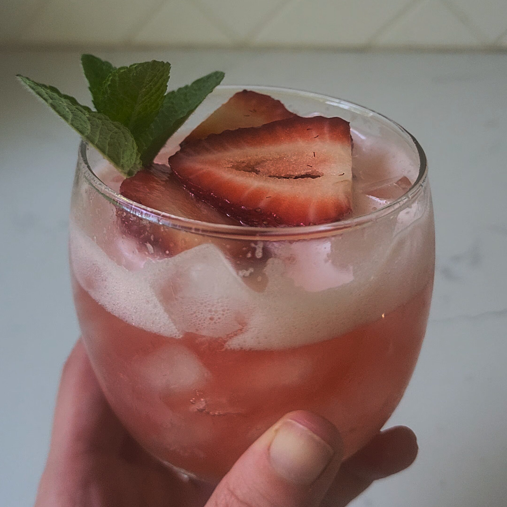 Strawberry Rhubarb Soda